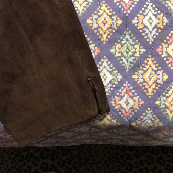 Frame Denim Suede Leggings - Picture 2 of 8